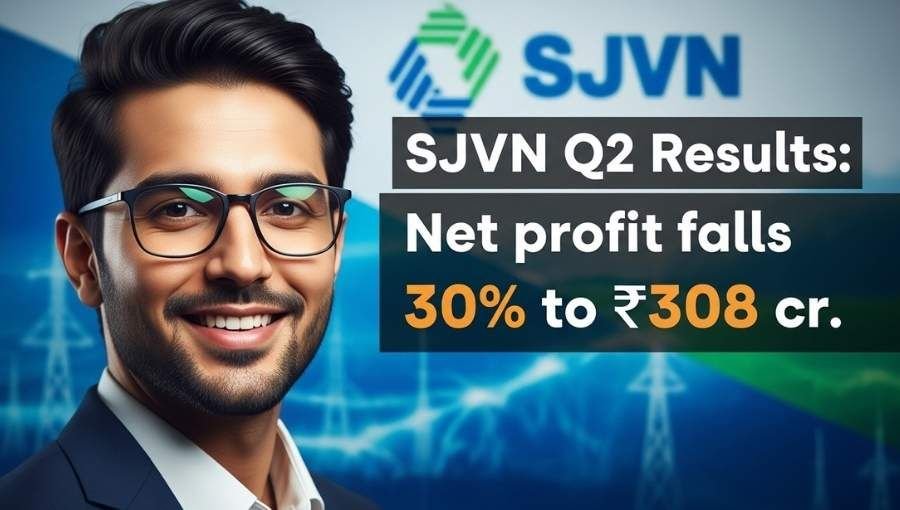 SJVN Q2 Results Net Profit Fall 30 Percente